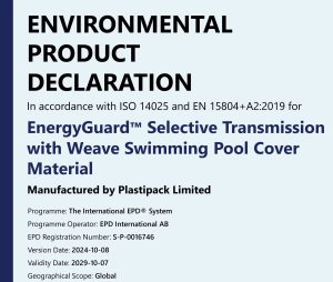 EnergyGuard™ Selective Transmission with Weave Environmental Product Declaration